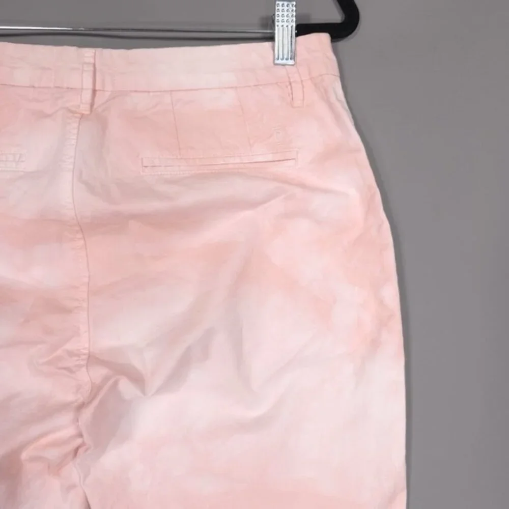 NWOT CLOSED Women's Pants 28 JACK Tye Dye Straight Leg‎ PIMA COTTON Pink